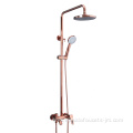 Reliably Sealing Perfect Quality Shower Set Rose Gold